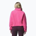 Women's fleece sweatshirt Columbia Helvetia II Cropped Half Snap Fleece nico/dark stone 3