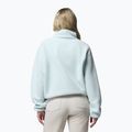 Women's fleece sweatshirt Columbia Helvetia II Cropped Half Snap Fleece tea light/dark stone 3