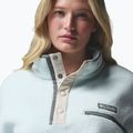 Women's fleece sweatshirt Columbia Helvetia II Cropped Half Snap Fleece tea light/dark stone 5