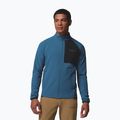 Men's fleece sweatshirt Columbia Superior Summit Grid Full Zip phoenix blue