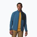 Men's fleece sweatshirt Columbia Superior Summit Grid Full Zip phoenix blue 4