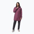Women's down jacket Columbia Lake 22 II Down Long Hooded antique mauve 2