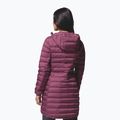 Women's down jacket Columbia Lake 22 II Down Long Hooded antique mauve 3