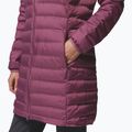 Women's down jacket Columbia Lake 22 II Down Long Hooded antique mauve 7