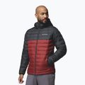 Men's jacket Columbia Powder Lite II Hooded red oxide/shark 5