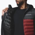 Men's jacket Columbia Powder Lite II Hooded red oxide/shark 7