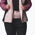 Women's ski jacket Columbia Snowy Summit Ins mineral pink/black/antique mauve x dye 9
