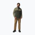 Men's fleece sweatshirt Columbia Steens Mountain Half Snap II stone green/greenscape 2