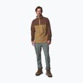 Men's fleece sweatshirt Columbia Steens Mountain Half Snap II tobacco/delta 2