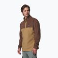 Men's fleece sweatshirt Columbia Steens Mountain Half Snap II tobacco/delta 4