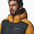 Men's insulated jacket Columbia Pike Lake II Hooded squash/black 6