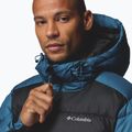 Men's insulated jacket Columbia Pike Lake II Hooded phoenix blue/black 7