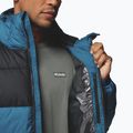 Men's insulated jacket Columbia Pike Lake II Hooded phoenix blue/black 9