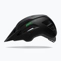 Children's bike helmet Giro Fixture II matte black/vivid green 2