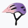 Children's bike helmet Giro Fixture II matte light pink/purple fade 3
