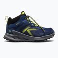 Children's trekking boots KEEN Zionic Mid Wp naval academy/evening primrose