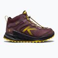 Children's trekking boots KEEN Zionic Mid Wp huckleberry/mango mint 2