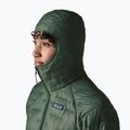 Women's insulated jacket Patagonia Micro Puff Hoody canopy green 4