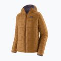 Men's insulated jacket Patagonia Micro Puff Hoody cinnamon brown 2