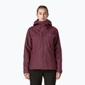 Women's rain jacket Patagonia Insulated Boulder Fork Rain berry fig