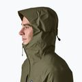 Men's rain jacket Patagonia Insulated Boulder Fork Rain basin green 4