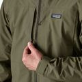Men's rain jacket Patagonia Insulated Boulder Fork Rain basin green 6