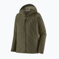 Men's rain jacket Patagonia Insulated Boulder Fork Rain basin green 8