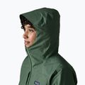 Women's rain jacket Patagonia Insulated Boulder Fork Rain canopy green 4