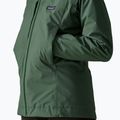 Women's rain jacket Patagonia Insulated Boulder Fork Rain canopy green 5