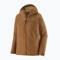 Men's rain jacket Patagonia Insulated Boulder Fork Rain deer brown 2