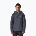 Men's rain jacket Patagonia Insulated Boulder Fork Rain smolder blue