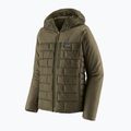 Men's insulated jacket Patagonia Hi-Loft Nano Puff Hoody basin green 2