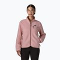 Women's fleece sweatshirt Patagonia Retro Pile fuzzy mauve