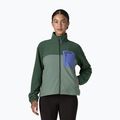 Women's fleece sweatshirt Patagonia Micro D Patch Pocket cover green