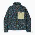 Women's fleece sweatshirt Patagonia Micro D Patch Pocket deep freeze: black 2