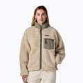 Women's wind jacket Patagonia Classic Retro-X dark natural w/river rock green