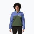 Women's fleece sweatshirt Patagonia Lightweight Synchilla Snap-T Pullover canopy green