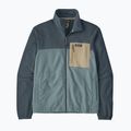 Men's fleece sweatshirt Patagonia Micro D Patch Pocket blue sage 2