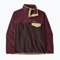 Women's fleece sweatshirt Patagonia Lightweight Synchilla Snap-T Pullover den brown