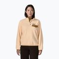 Women's fleece sweatshirt Patagonia Lightweight Synchilla Snap-T Pullover natural