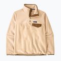Women's fleece sweatshirt Patagonia Lightweight Synchilla Snap-T Pullover natural 5
