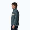 Men's fleece sweatshirt Patagonia Lightweight Synchilla Snap-T Pullover summit blue 3