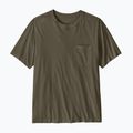 Men's T-shirt Patagonia Daily Pocket Tee basin green