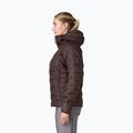 Women's insulated jacket Patagonia Durable Down Hoody den brown 4