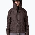 Women's insulated jacket Patagonia Durable Down Hoody den brown 5