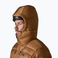 Men's down jacket Patagonia Fitz Roy Down Hoody deer brown 4