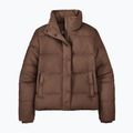 Women's down jacket Patagonia Silent Down bermbrown 4