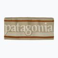 Headband Patagonia Powder Town hut tripper logo: weathered stone