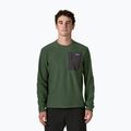 Men's sweatshirt Patagonia R1 Air Crew treeline green