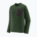 Men's sweatshirt Patagonia R1 Air Crew treeline green 2